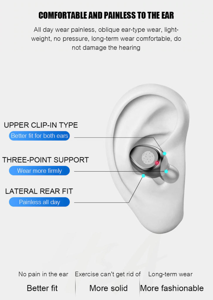 Colocación de AMOI F9 en el oído