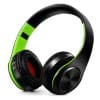Слушалки со Bluetooth NBY LP660 Црно-зелена боја